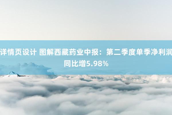 详情页设计 图解西藏药业中报：第二季度单季净利润同比增5.98%